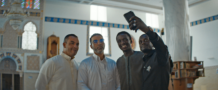 Abdulah Sissoko Le Jeun imam selfie.